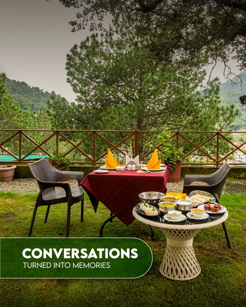 thebaaghcorbett's tweet photo. Not just a resort, but a keeper of memories 💛
From late-night talks to poolside sunsets — every moment at Resorts By The Baagh, Bhimtal, becomes unforgettable.
📍 Bhimtal | 🔗 Link in bio
#ResortsByTheBaagh #Bhimtal #LuxuryResort #Getaway #TravelIndia https://t.co/VDfyE4IMcX