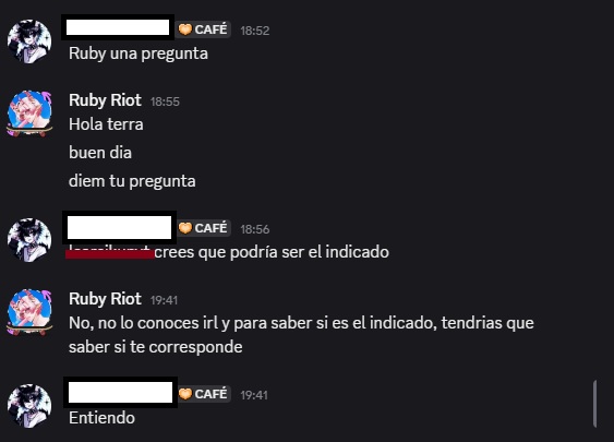 RubyRiotVT's tweet image. Quiero añadir mi experiencia con esta persona, al inicio pensé que tenia una falta de afecto severa y me dio bastante pena, por lo que decidí tolerarlo y darle compañía, pero cada ves se hacia mas difícil, ya que me pedía ser su novio entre 1 y 3 veces al día, cada día pidiéndome…