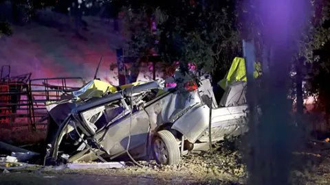 ICEgov's tweet image. California authorities ignored an ICE detainer — now, six people are dead.
Criminal illegal alien Norberto Cerillo-Bialva should have never been in the U.S. when he drove a van into a tree killing six passengers and injuring another. He now faces murder charges.
Following his…