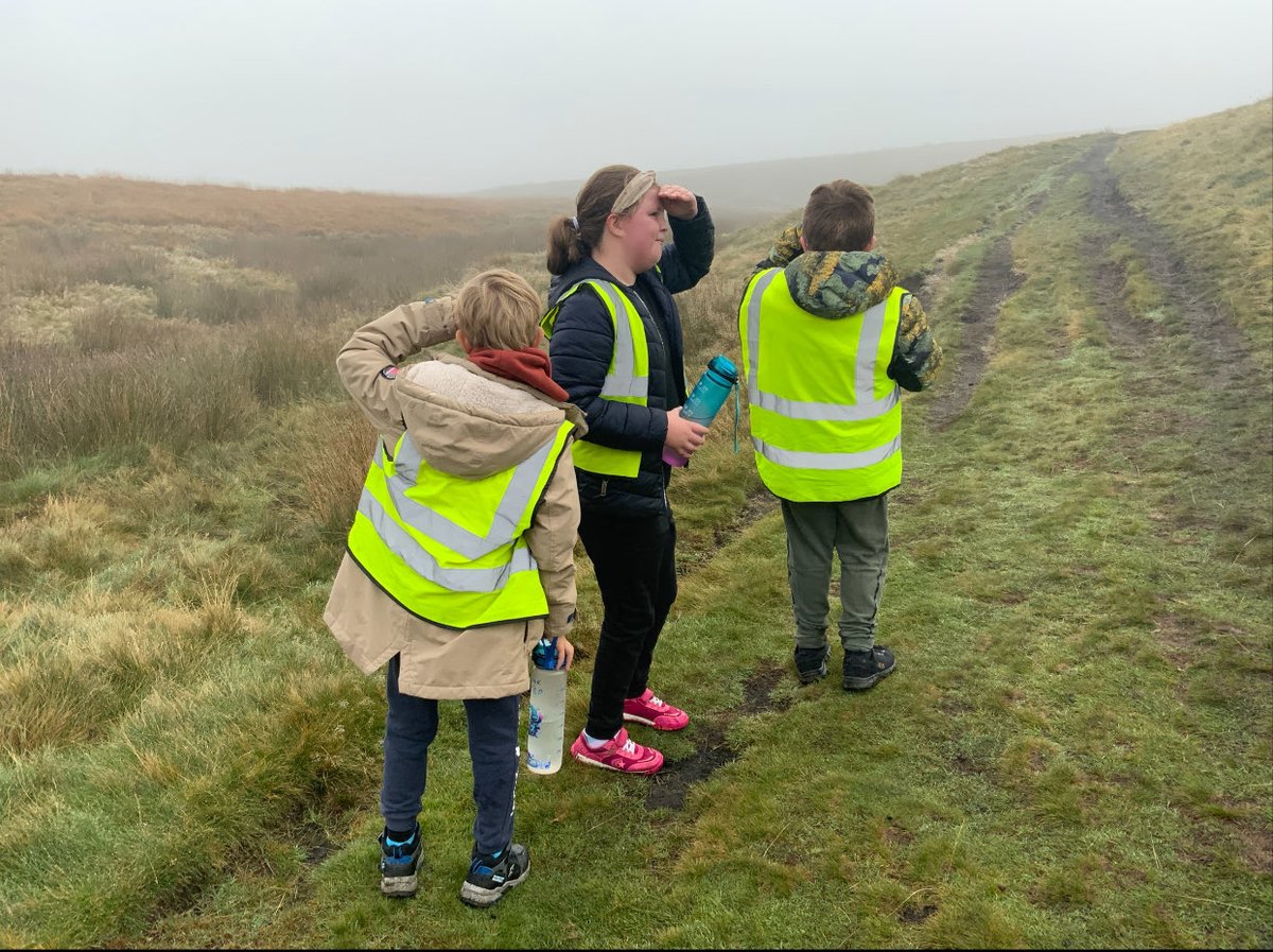 Gorsefield's tweet image. Our children had a brilliant ‘Hike Over Holcombe’ yesterday as they made their was up to Peel Tower! What a way to embrace a challenge! #learningwithoutlimits