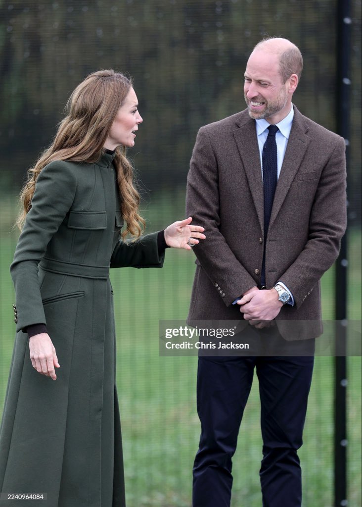 The Prince and Princess of Wales visit the Northern Ireland Fire and Rescue Service Learning and Development College in Cookstown, Northern Ireland today

📸 Chris Jackson