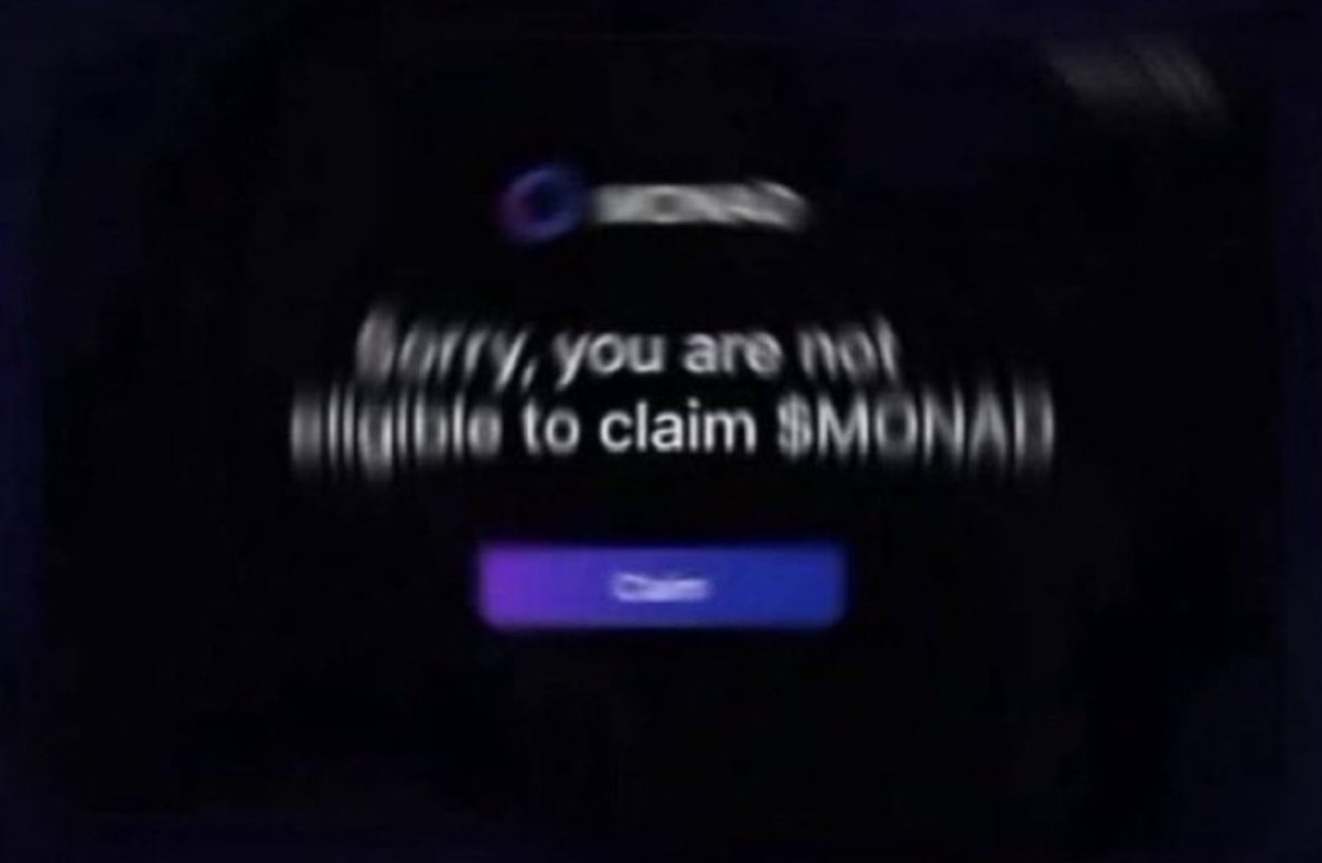 Web3Ronin 🐦🔥 ( improvement Arc ) (@0x_delite) on Twitter photo Once u check ur <a href="/monad/">Monad (mainnet arc)</a> allocation see ineligible..
Your eyes go first blur..
😭🤣🤣🤣 Once u check ur <a href="/monad/">Monad (mainnet arc)</a> allocation see ineligible..
Your eyes go first blur..
😭🤣🤣🤣