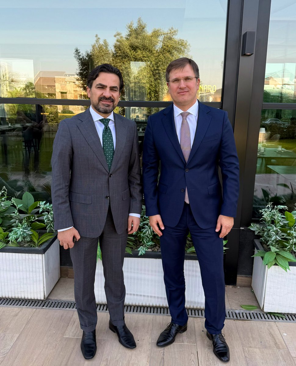 Glad to reconnect with Russian Consul General Maxim Rubin to discuss KRI developments, regional stability, and KRI President’s recent Türkiye visit.