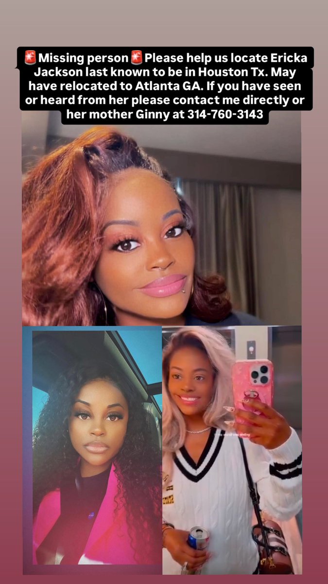 Please share! #MissingPerson #Houston #Atlanta #NASA