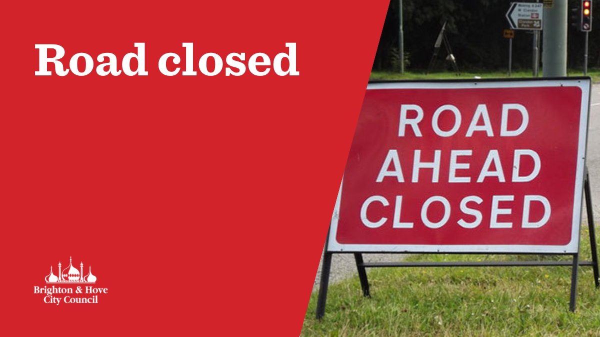 Road Closure - Mill Road (Waterhall Road to Dyke Road Avenue) Wednesday 12th November between 11:00 - 16:00 due to Primary Schools Cross Country.