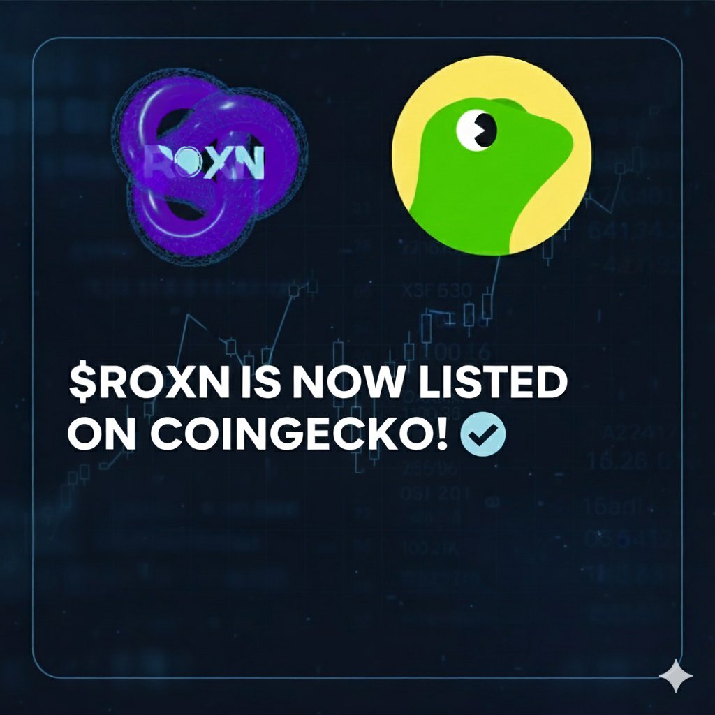 To our amazing #ROXONN community: your support helped make this happen!

$ROXN is now officially listed on <a href="/coingecko/">CoinGecko</a>! Thank you for being with us on this journey.

Check us out and stay tuned for more exciting updates!

coingecko.com/en/coins/roxon…

#XDCNetwork #ROXNCommunity