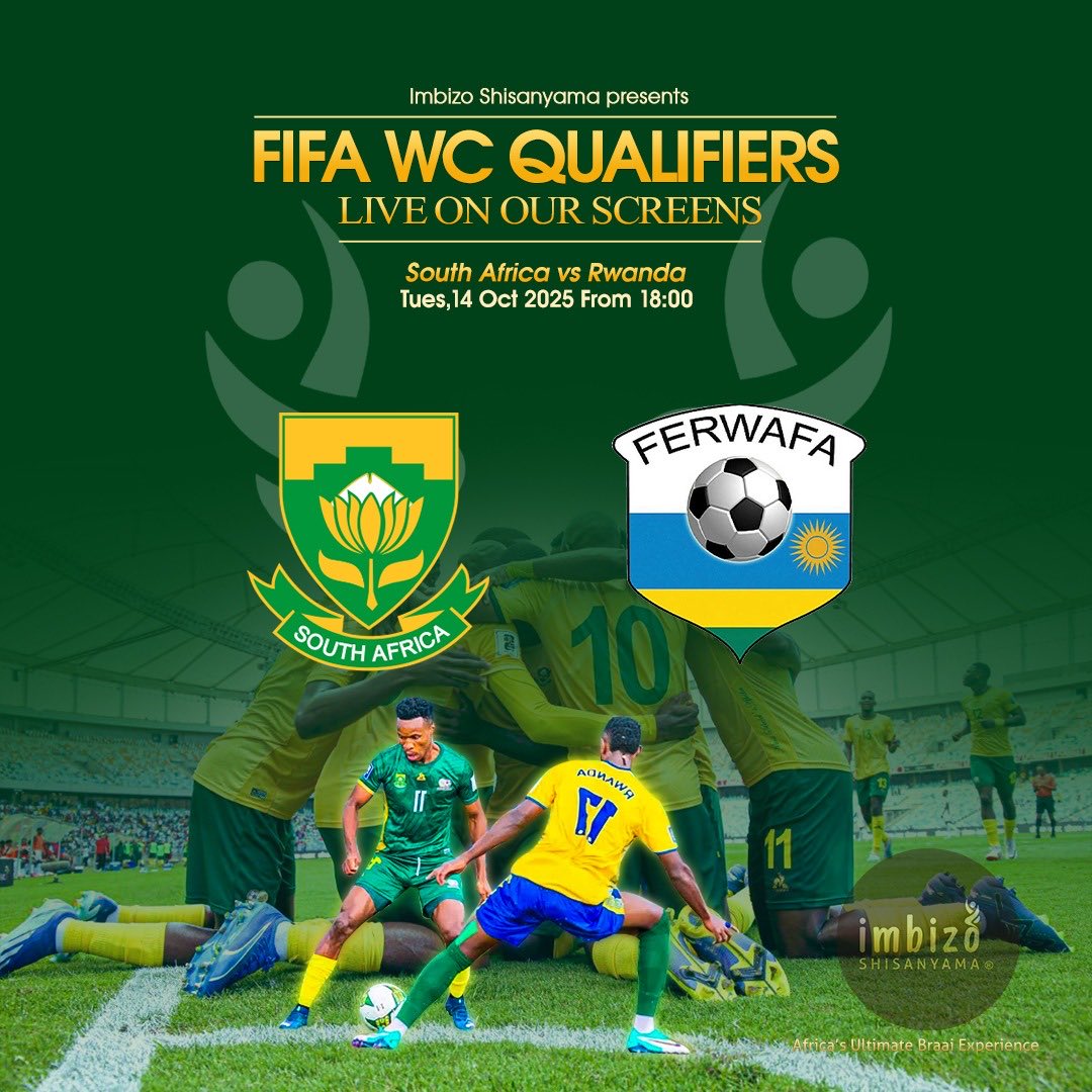 Bringing you live on our screens ⚽️

#soccer 
#soccergames 

___________________
#ImbizoShisanyama
Africa’s Ultimate Braai Experience!®