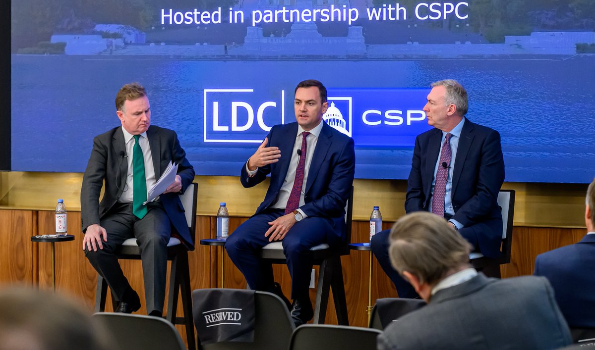 CSPC_DC's tweet image. CSPC is proud to have hosted the London Defence Conference’s inaugural Washington Forum last week, featuring insightful discussions on transatlantic and Indo-Pacific security from Amb. James Roscoe, Amb. Kevin Rudd, @RepGallagher, and @AdmTonyRadakin_.
