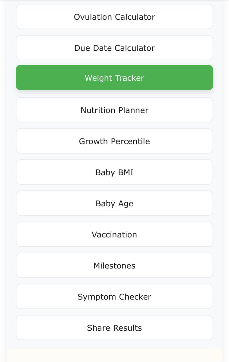 calculatorprem's tweet photo. Plan your pregnancy journey with confidence 🤰

👉https://t.co/oPIK2NbNaK

💖 — from ovulation tracking to baby milestones! Our Pregnancy &amp; Baby Planner helps you stay organized, track fertile days, and prepare for your little one’s arrival.

#PregnancyPlanner #OvulationTracker https://t.co/8jxUWogZtN