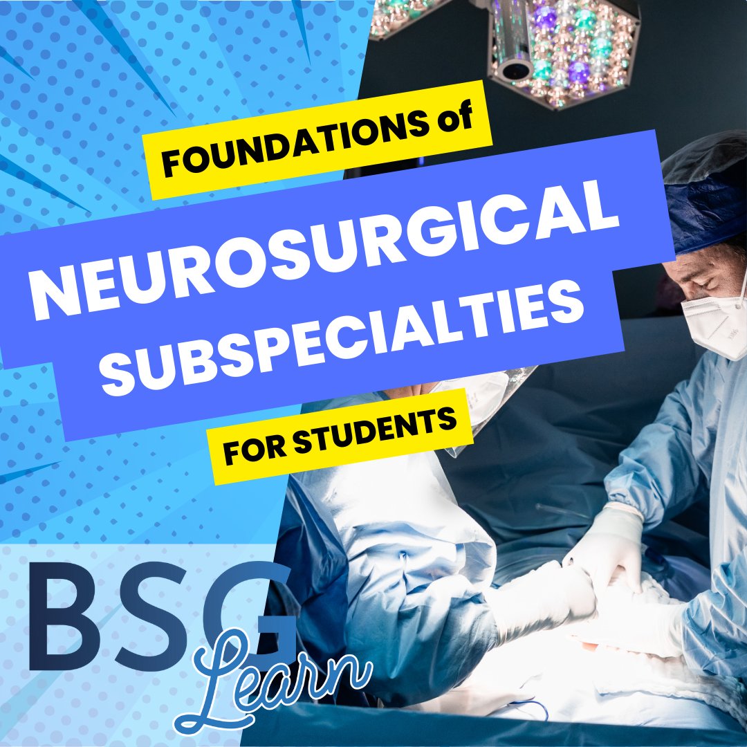Brain & Spine Group (@brainspinegroup) on Twitter photo 🚨NEW SECTIONS NOW LIVE 🚨
🌟 Curious About Neurosurgery?
Start your journey with Foundations of Neurosurgical Subspecialties—a free course on BSG Learn!
📚 Learn about subspecialties, surgical techniques, and career paths.
Start now: sbee.link/qke6x43hfv 🚨NEW SECTIONS NOW LIVE 🚨
🌟 Curious About Neurosurgery?
Start your journey with Foundations of Neurosurgical Subspecialties—a free course on BSG Learn!
📚 Learn about subspecialties, surgical techniques, and career paths.
Start now: sbee.link/qke6x43hfv