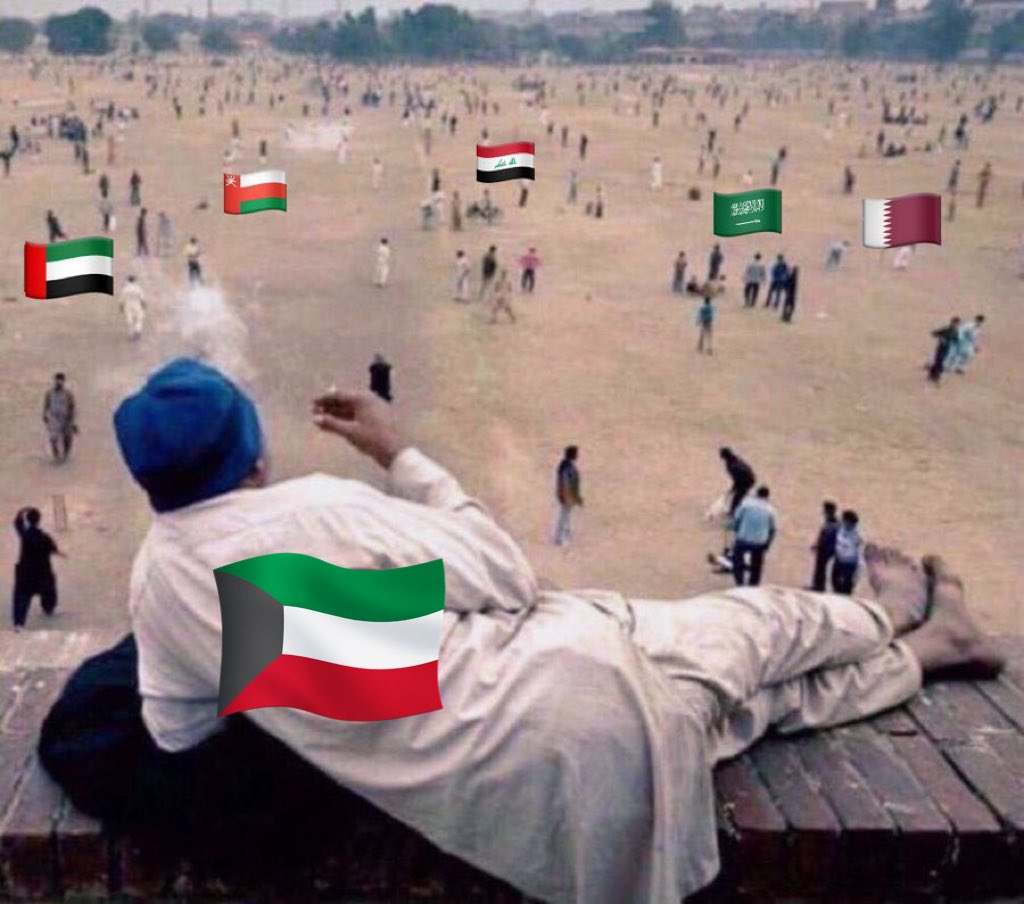 الحمد لله لا توتر ولا كاس عالم ولا كاس أسيا ولا كاس حواري

#قطر_الامارات
#السعوديه_العراق