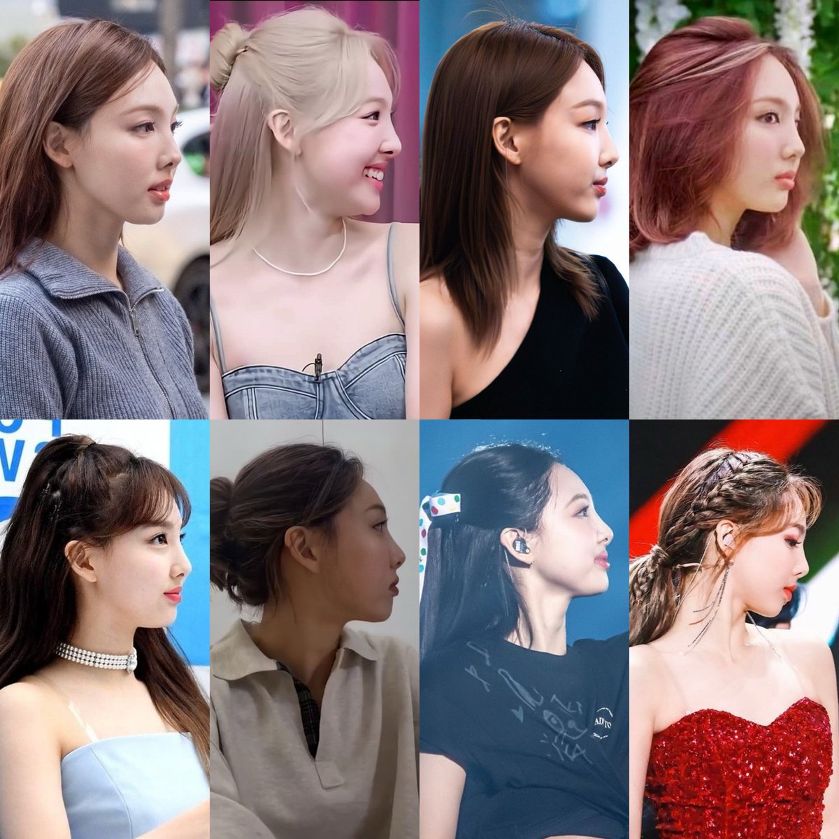 appreciation post of nayeon’s side profile