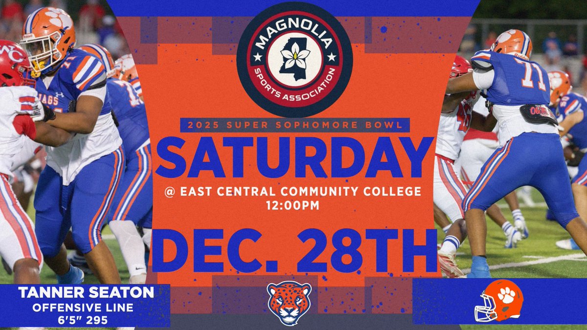 Madison Central Football (@mcjags_football) on Twitter photo Congratulations to <a href="/TannerSeaton71/">Tanner Seaton ‘28</a> on being selected for the <a href="/MagnoliaAllstar/">Magnolia Sports Association</a> Super Sophomore Bowl #GoJags Congratulations to <a href="/TannerSeaton71/">Tanner Seaton ‘28</a> on being selected for the <a href="/MagnoliaAllstar/">Magnolia Sports Association</a> Super Sophomore Bowl #GoJags