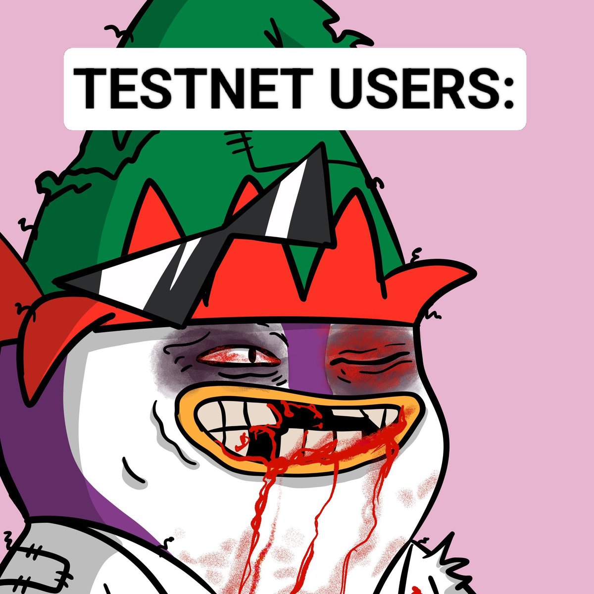 Monad testnet users rn lmao.

We Cooked.
