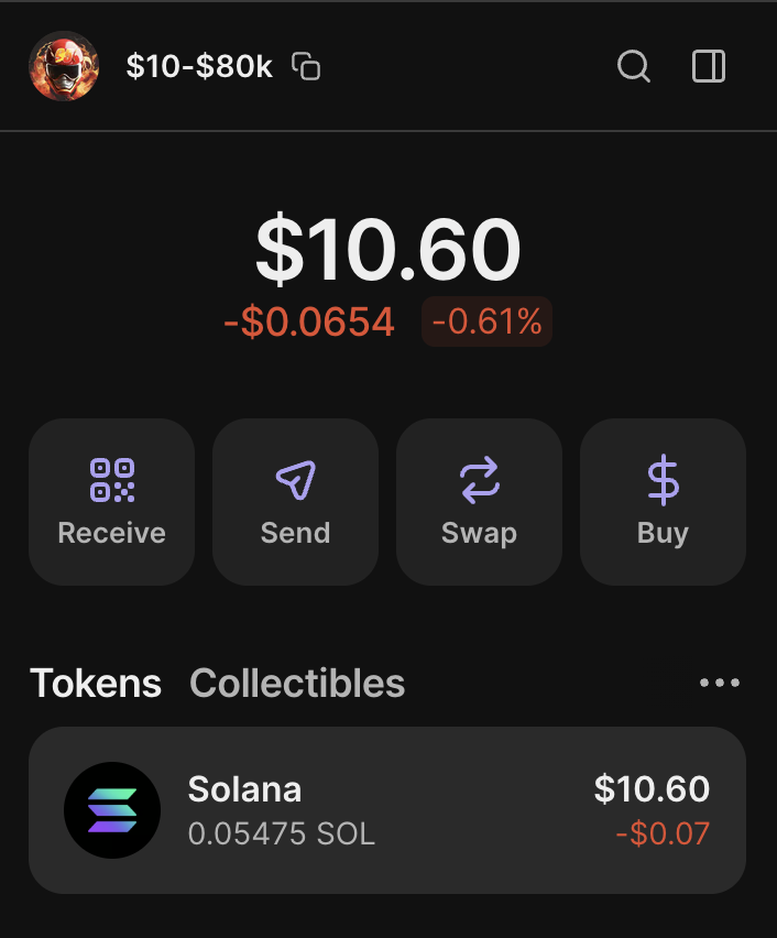 $10 → $80,000 Challenge!

Start: $10 wallet, fresh account, no whitelist access
Goal: Flip it to $80K using pure alpha, filters, and degen plays 🧠

Accepted: 7/50

Rules:
-No insider calls
-No copy-paste bots
-Every trade is shared live

If you're in:
• Follow my TG &amp; X
•