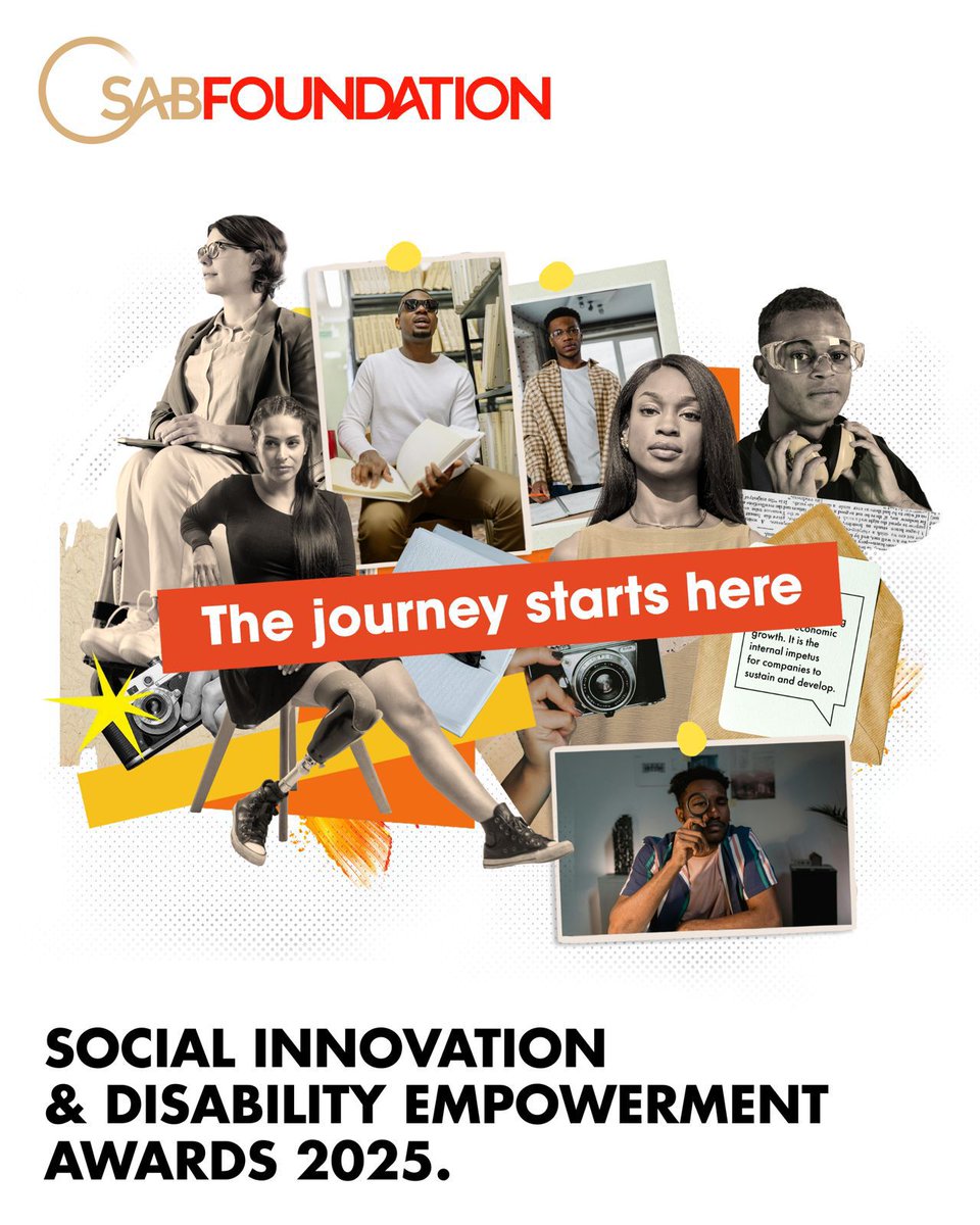 sabfoundationsa's tweet photo. Tonight our 2025 #SIADEA winners will be revealed. From disability empowerment to bold social innovations, these entrepreneurs are breaking barriers &amp; transforming communities. Follow the journey and celebrate with us. 

#SABF #SIADEA2025 #MakingADifference #TheJourneyStartsHere https://t.co/0ti8JIzgVb