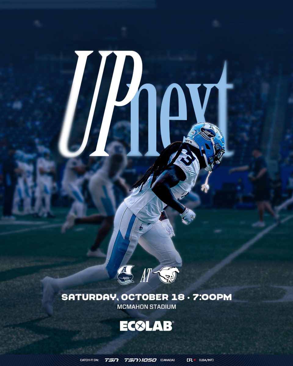 TorontoArgos's tweet image. Week 20 ⏭️

@Ecolab | #PullTogether