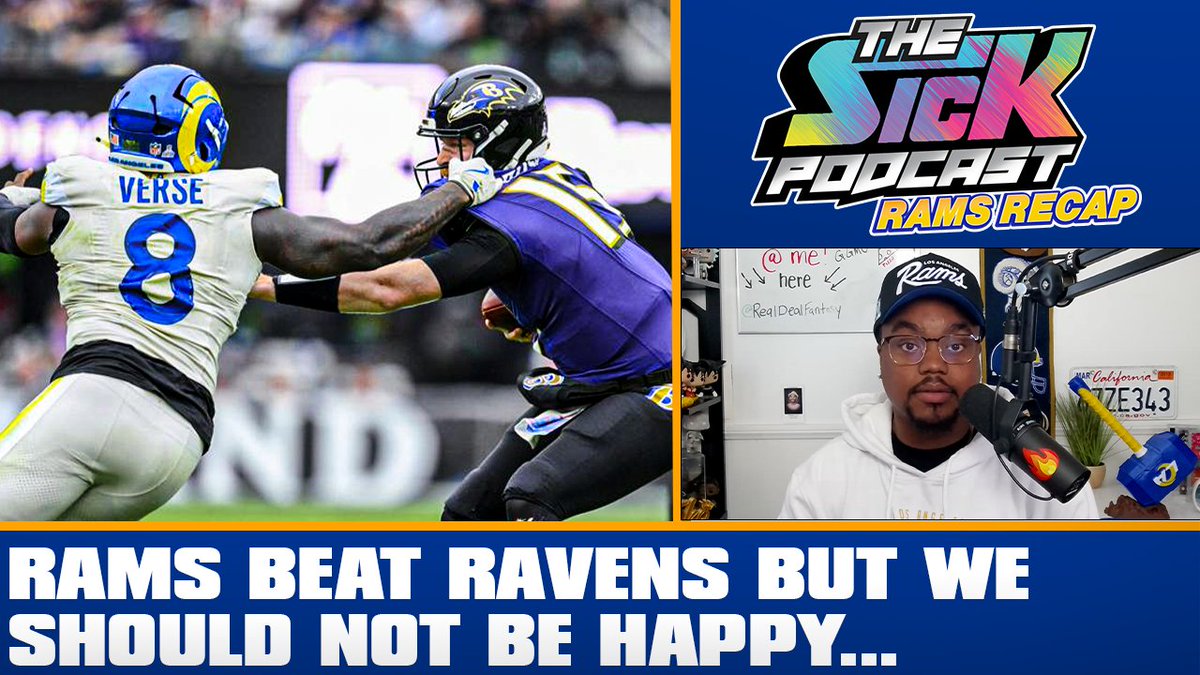 The Sick Podcast - Rams Recap tweet media
