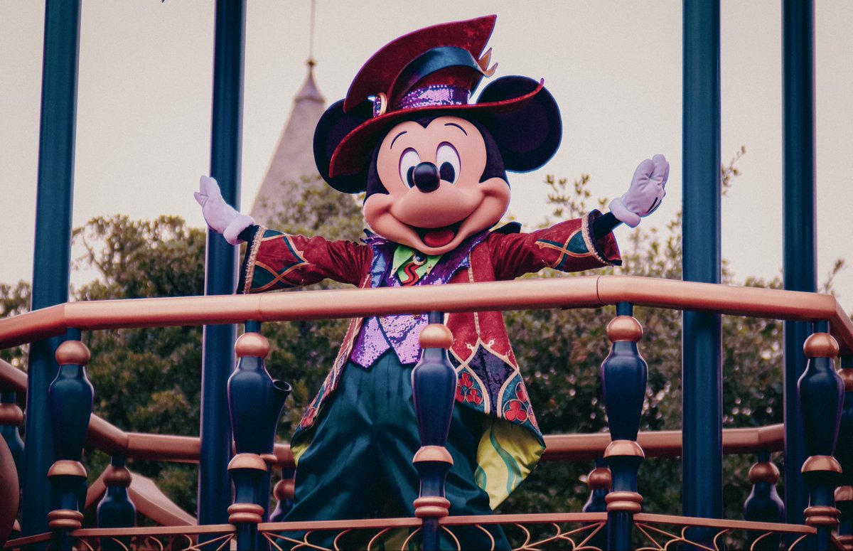 moza00's tweet image. デンくんの誕生日に行ってきたランド写真🎃パレード最高に楽しかった！！