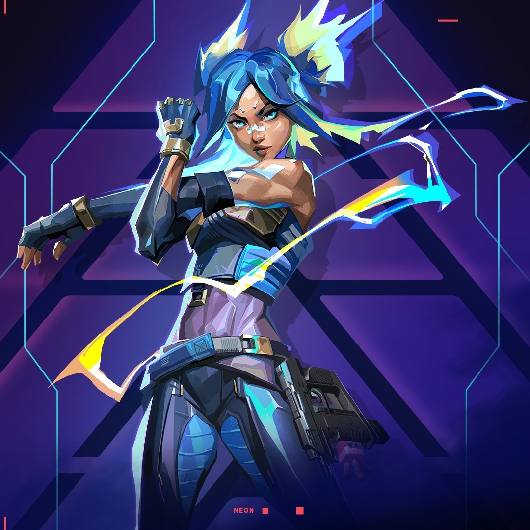 ValorantUpdated's tweet image. Neon Changes Patch 11.08 // #VALORANT 
High Gear
- Battery recharge decreased, time to recharge to full battery increased from 20s → 60s
- Battery drain reduced, increasing sprint time with full battery from 12s → 16s
Relay Bolt
- Concuss duration decreased 3.5s → 2.5s
