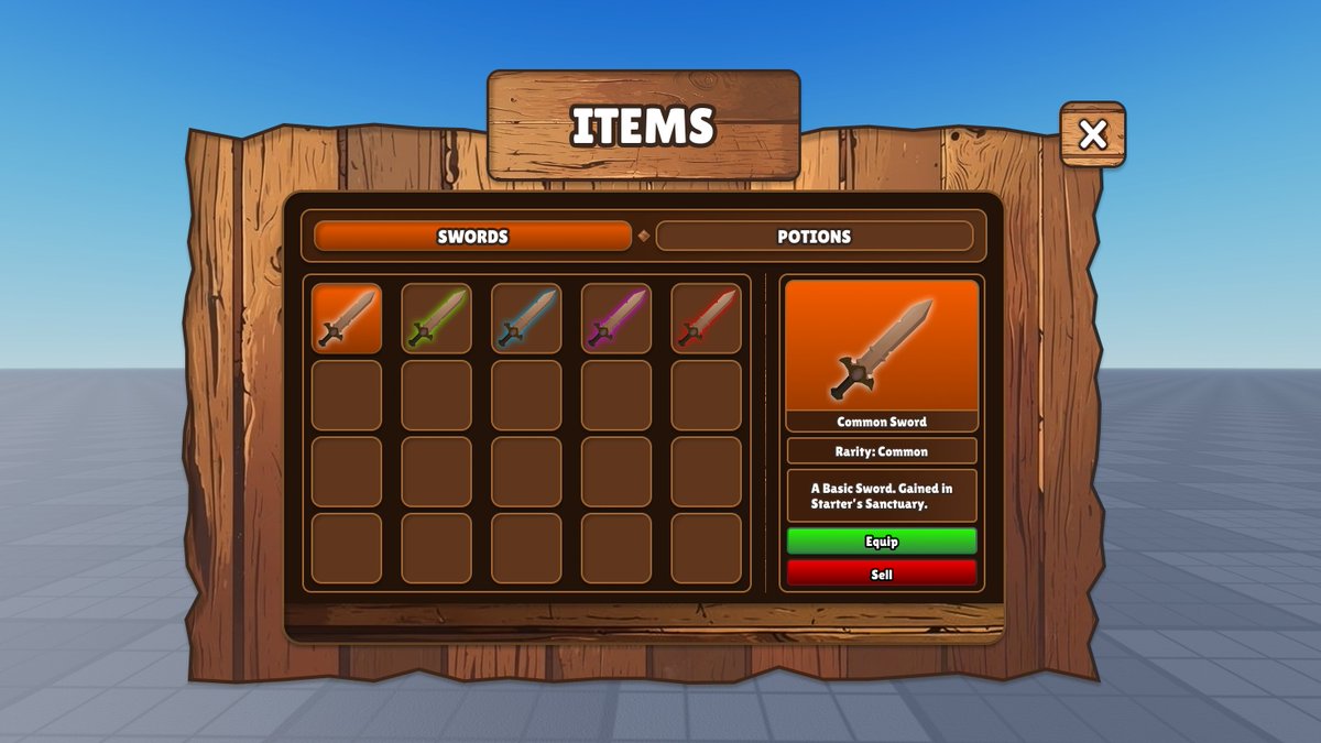 ShadowDesignss's tweet image. 🪵Wooden Items UI I designed
💼Need high quality, game-ready UIs? DM phnshadow on Discord.
❤️+🔁are appreciated!
| #RobloxDev | #RobloxUI | #GameUI | #UIDesign | #GameDev