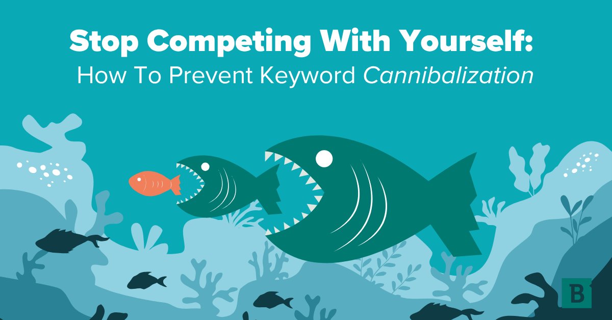 Brafton's tweet image. Stop sabotaging your own SEO. Keyword cannibalization could be the hidden culprit behind your stagnant rankings. Learn how to fix it in our blog.

#Brafton #SEOKeywords #KeywordResearch