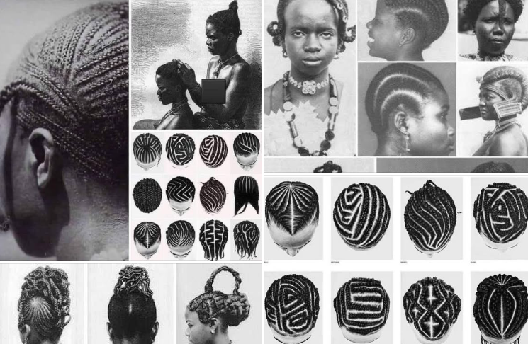 AfricanHub_'s tweet image. Cornrows were used to help enslaved folks escape slavery. Enslaved people used cornrows to transfer information and create maps to the north. Since enslaved people were not allowed to read or write, they had to pass information through cornrows.

In ancient Africa, braid patterns