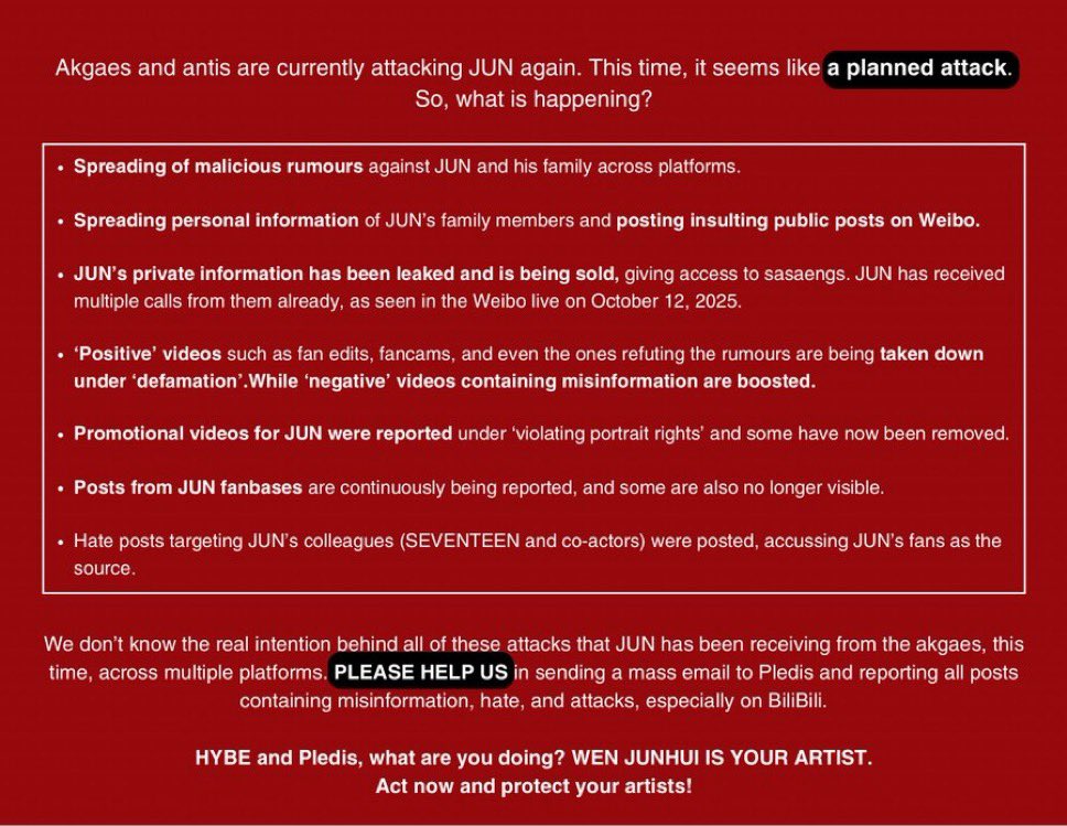 diorjww's tweet image. HUIHUIS &amp; CARATS, KEEP DROPPING THE TAGS!
SUE ALL JUNHUI ANTIS
#XCSSProtectJunhui
#JUN #준 #文俊辉
@pledis_17 @pledis17_STAFF