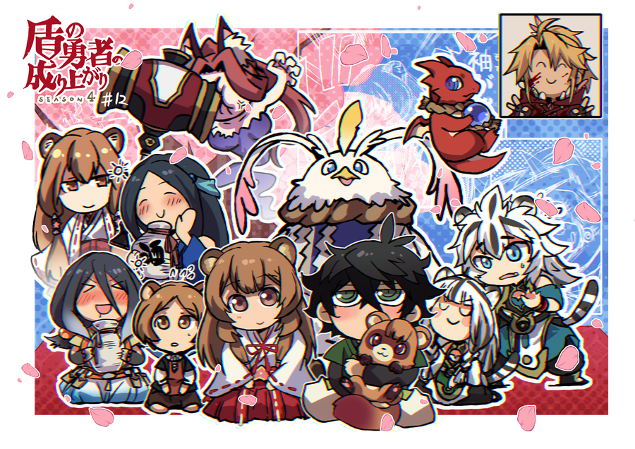 「サンキュー盾の勇者4期!」|EMON-YUのイラスト