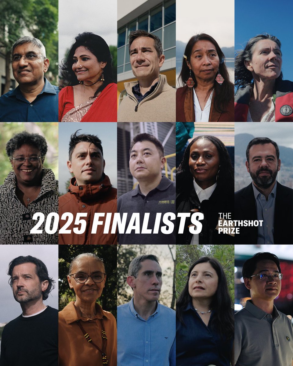 One Earth (@oneearth) on Twitter photo Introducing The <a href="/EarthshotPrize/">The Earthshot Prize</a> 2025 Finalists!
Each represents exceptional climate leadership, driving climate action and inspiring current and future generations to build a better future for people and planet.
🌎 Learn more: earthshotprize.org/winners-finali… Introducing The <a href="/EarthshotPrize/">The Earthshot Prize</a> 2025 Finalists!
Each represents exceptional climate leadership, driving climate action and inspiring current and future generations to build a better future for people and planet.
🌎 Learn more: earthshotprize.org/winners-finali…