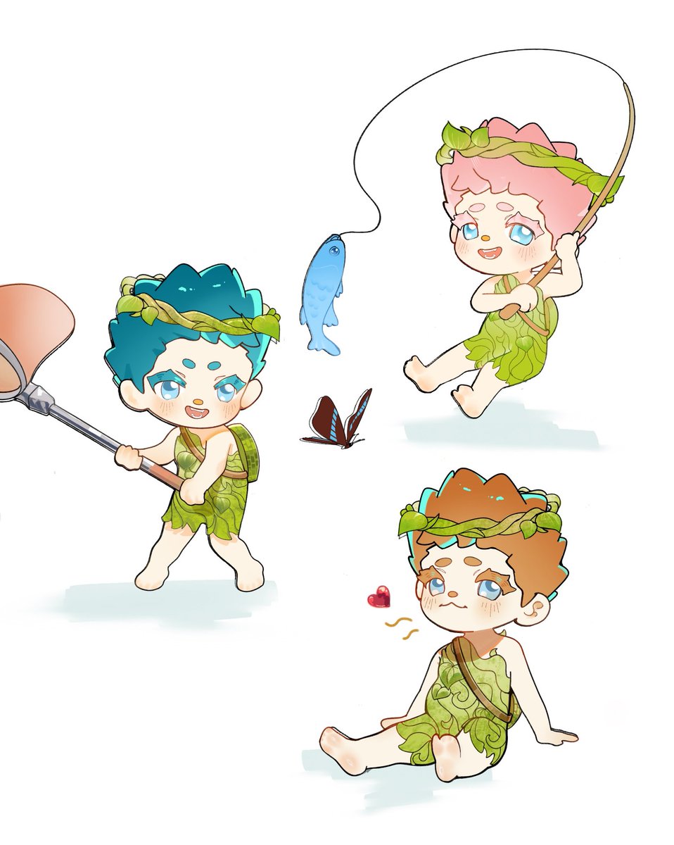 Comm from my dear friend! Absolutely loved the different hair colors 

#AnimalCrossing #art #commission