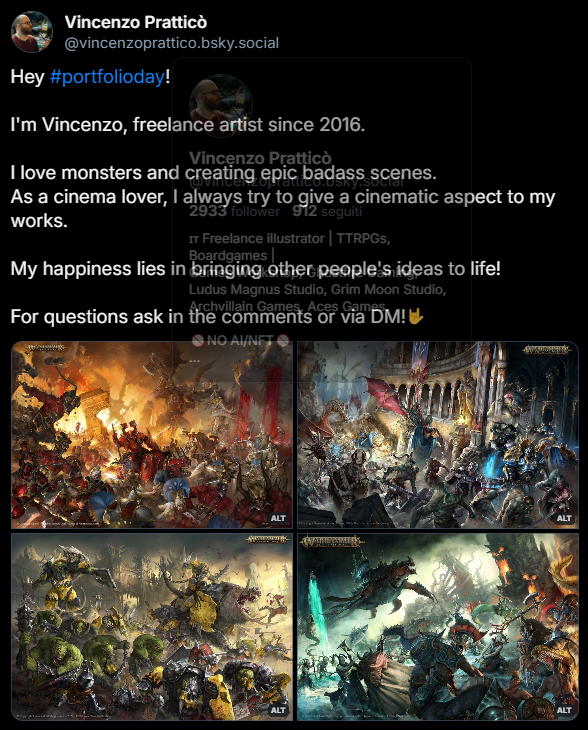 #Portfolioday !!!

Mine is on the other site!

Fuck AI!🤟