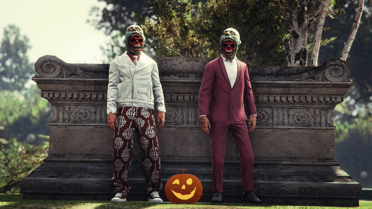 Halloween has already started🎃.

#GTA5
#RockstarGames