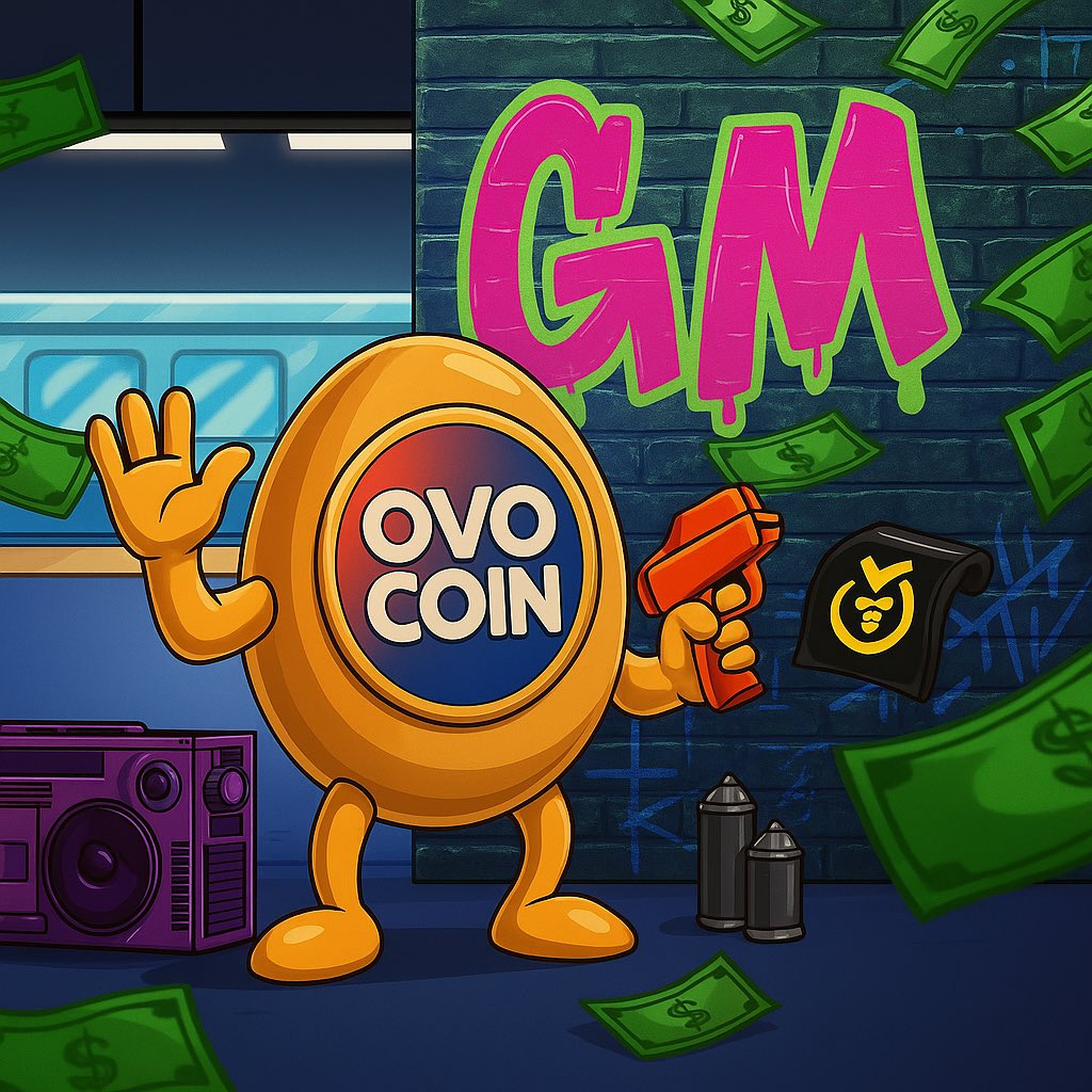 🌞 Good Morning Web3!

There is no time like the present for $OVO! 🥚

It’s time to load and hold your bags for what’s coming next! 🚀🌕

The community is growing strong 💎🙌

#OVOCOIN #CTO #Solana