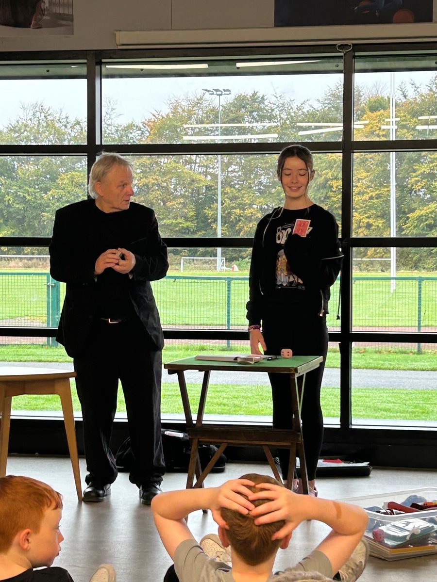 PollokUtdS_A's tweet photo. Our After School group had a great time indoors today — solving puzzles and enjoying a visit from a magician! 🎩✨
 Big thanks to @ScottishFA &amp; the Scottish Government for the support. 

#PollokUnited #AfterSchoolFun #ExtraTime #CommunityMagic #SFAFunded https://t.co/sSfR65LqCR