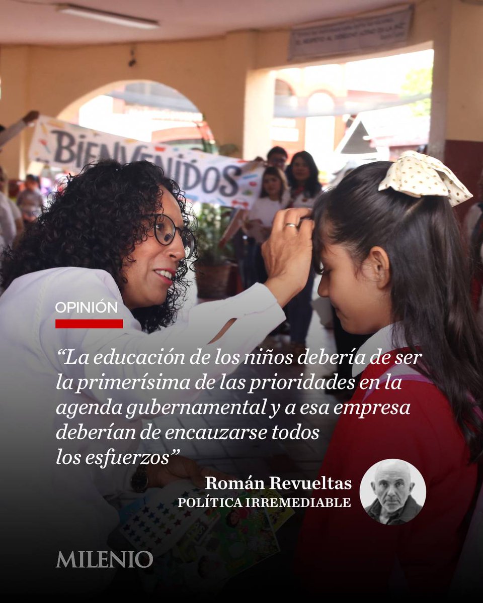 #PolíticaIrremediable | “¿Ya imaginaron lo que será este país, rebosante de millones y millones de jóvenes incapaces de entender un texto, de realizar las más básicas operaciones aritméticas y de transmitir eficazmente la información verbal?”

🖋️ Lee la #opinión de