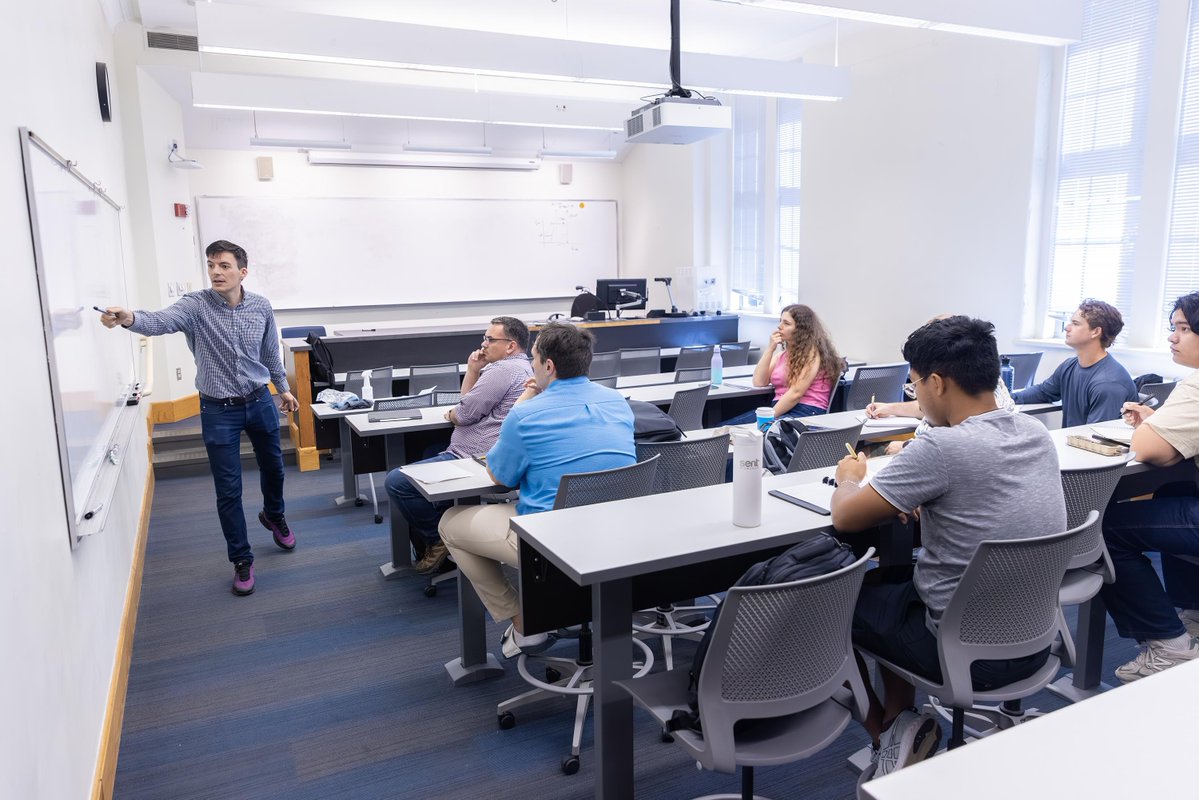 gtcomputing's tweet image. With teaching at the core of what we do, student feedback matters.
Students taking Raphaël Pestourie's Scientific Machine Learning and Computer Simulation courses have given their @GTCSE instructor the highest marks.
Read more 🔗: cc.gatech.edu/news/revered-f…
#GTComputing