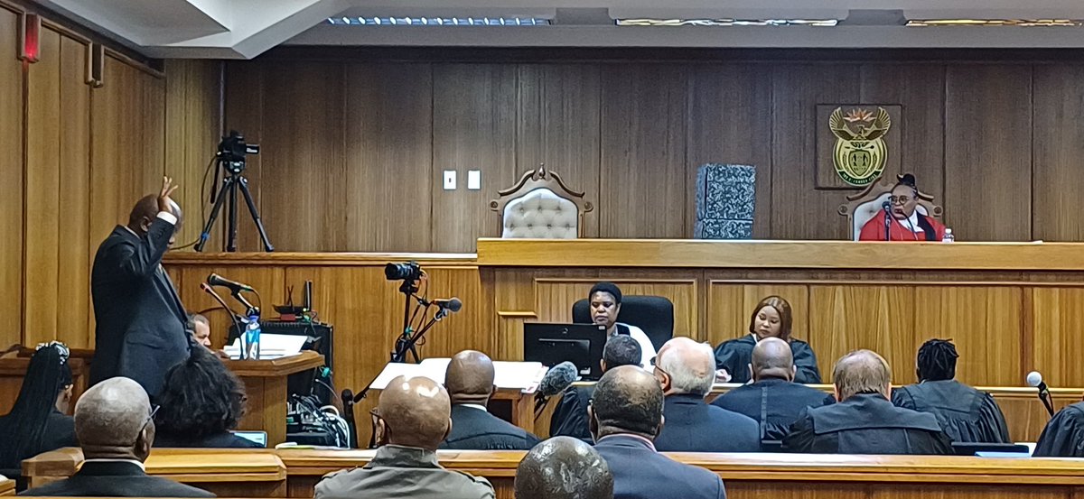 TMokushane's tweet photo. #CradockFour Former Transkei homeland leader, retired Major General and the current Deputy Minister of Defence and  Military Veterans, Mr. Bantu Holomisa testified earlier today at Gqeberha High Court during the ongoing Cradock Four inquest proceedings. #MadlangaCommission https://t.co/QTZCYtsyEY