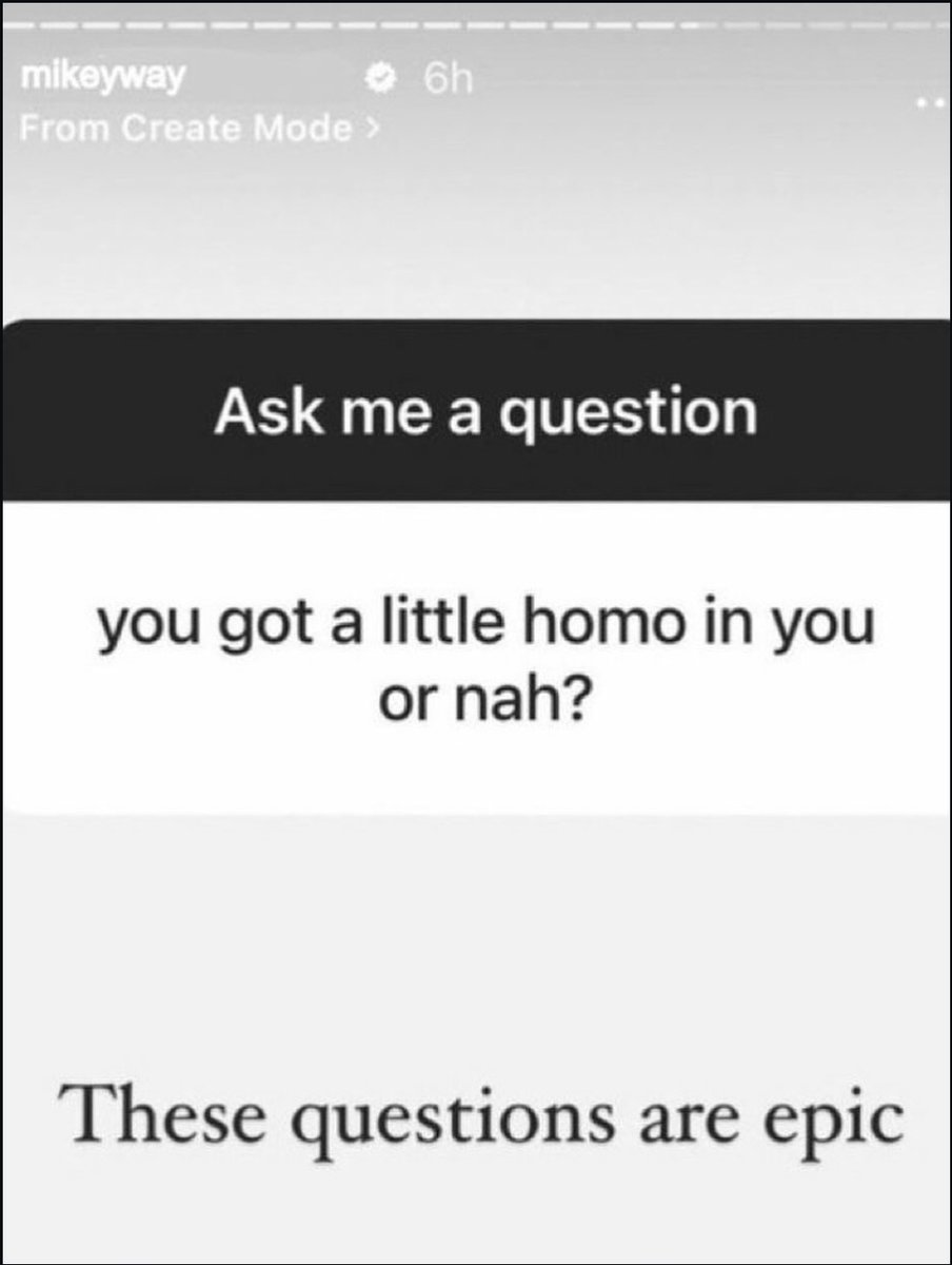 77 -- "These questions are epic."