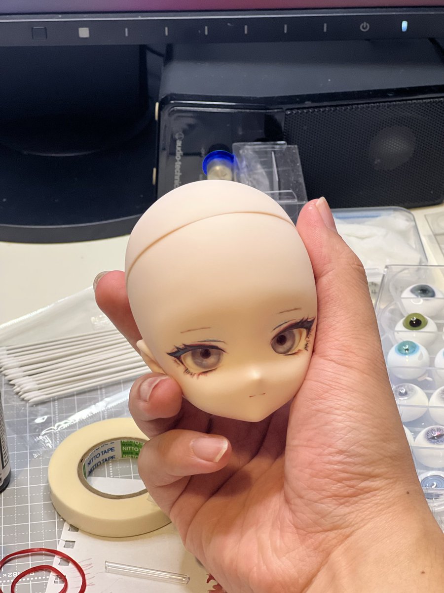 jun0000000000's tweet photo. 待ってドールメイク楽しすぎる
初めてでこれなら俺才能あるかもしれん https://t.co/rl141KjQ5G