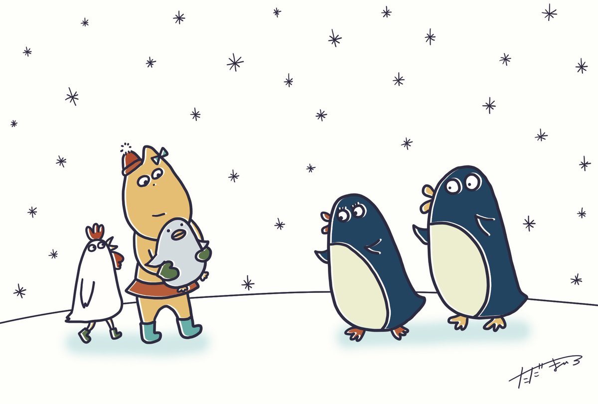 ついに明日から発売だよ〜🌲
クリスマスグッズお楽しみに！

これはグッズご注文いただいた方へのお手紙カード↓