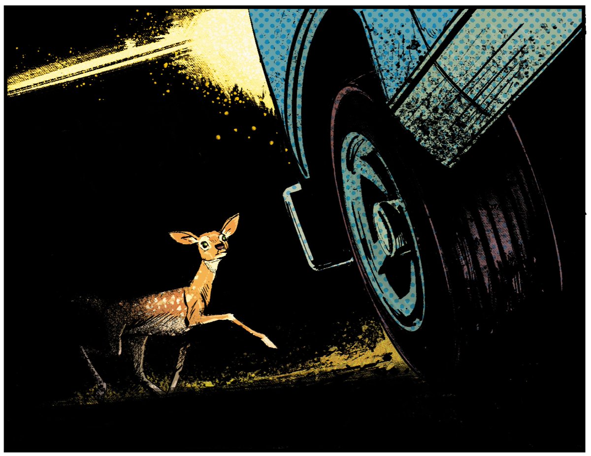 I coloured a short horror story drawn by <a href="/GavinFullerton1/">Gavin Fullerton</a> and written by <a href="/Patrick_McHale/">Patrick McHale</a> + Brandon Melvin  
- HELLO DARKNESS #14 -

My first proper collab with Gavin and I think it turned out gorgeous!