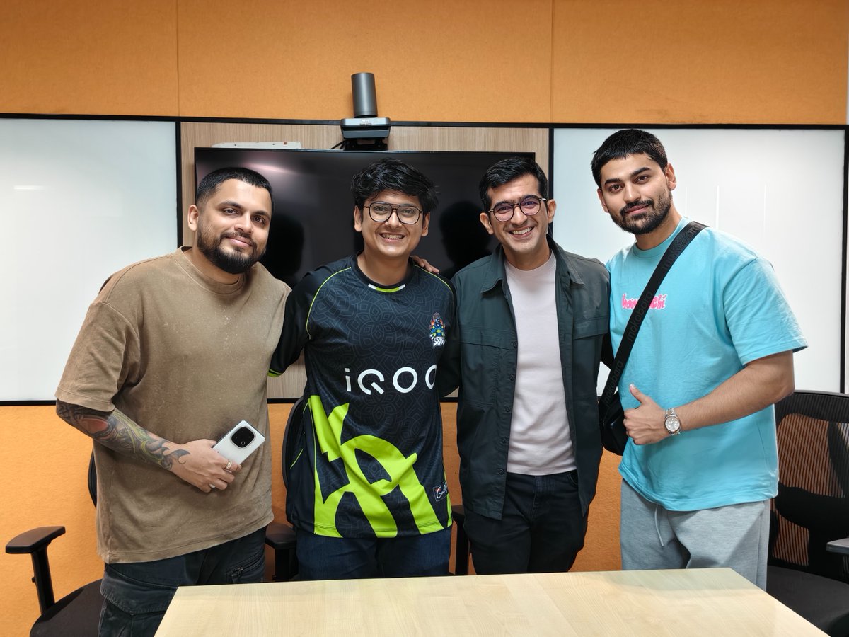 nipunmarya's tweet image. Didn't see this coming! A gate-crash full of surprises, what a fun day. #iQOO15 #BeTheGOAT