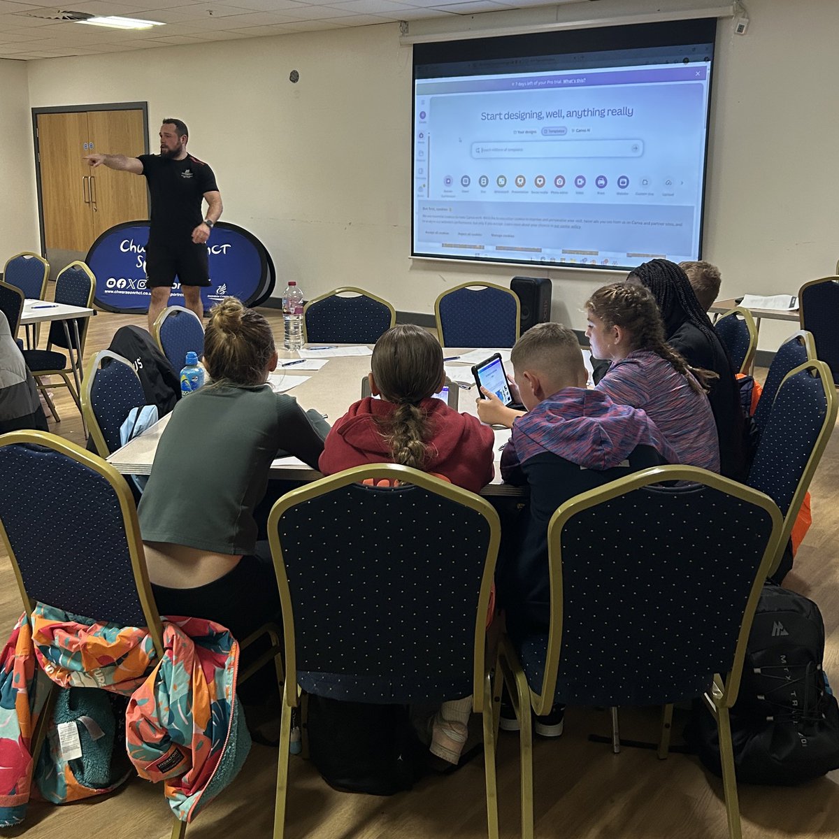SportRCT's tweet image. 60 Young Ambassadors joined us today in Sobell Leisure Centre, for our first of three YA conferences.

They completed a variety of tasks and challenges and delivered fun games to each other. They were all superb and made a great start on their journey towards completing the…