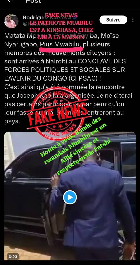 Hon. Mechack MANDEFU tweet media