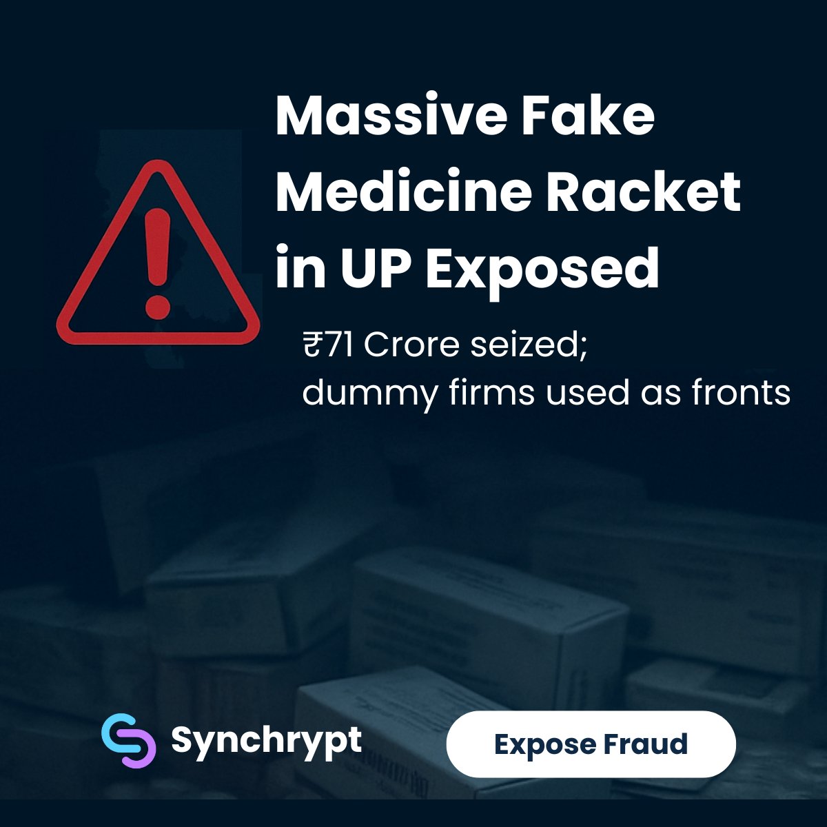 Synchrypt's tweet image. The FDA-PH issues a public health warning against counterfeit Biogesic® 500 mg (Lot 23910251, exp. Sept 2027)—fake packaging, print flaws, and capsule discrepancies have been detected. 
Trust only verified medicines.

#MedicineSafety #CounterfeitAlert #FDAWarning #DrugIntegrity…