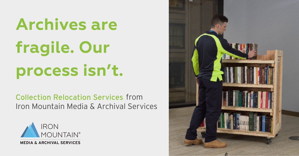 Iron Mountain Media &amp; Archival Services offers relocation solutions backed by expert planning, archival-grade packing, and meticulous tracking to ensure safe and secure transfers
spr.ly/6013Na7hh