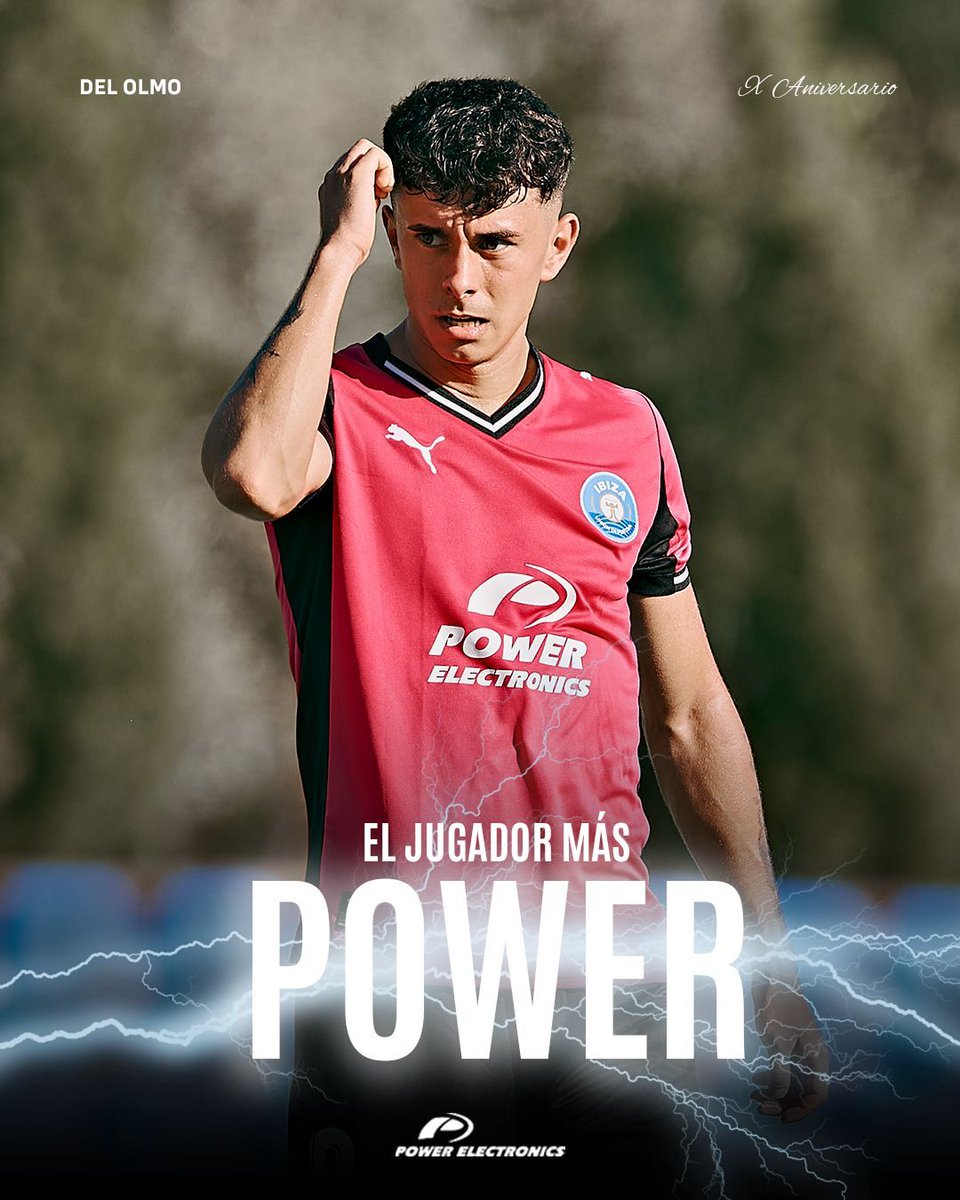 ⚡️ 𝗘𝗟 𝗝𝗨𝗚𝗔𝗗𝗢𝗥 𝗠𝗔́𝗦 𝗣𝗢𝗪𝗘𝗥

¡Habéis elegido a <a href="/ivandelolmo6/">Ivan del Olmo</a> como #ElJugadorMásPower del #TorremolinosIbiza!

🔋 <a href="/PE_EasyToDrive/">Power Electronics</a>