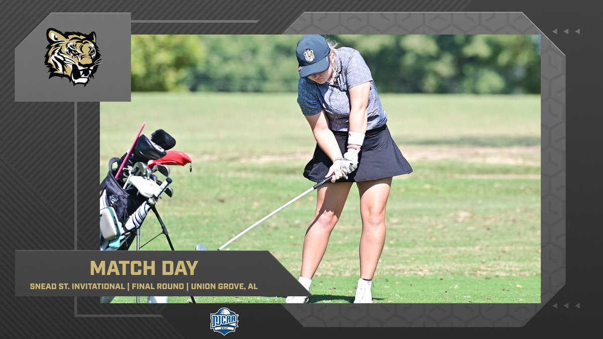 WGF | #NEMCC sits in the middle of a crowded field heading into the final day of its third fall tournament!

🏆 Snead State Fall Invitational
⛳️ Final Round
📍 Cherokee Ridge Country Club (Union Grove, AL)
🕰 10:10 am
📈 scoreboard.clippd.com/tournaments/23…
🐯 #TigerTown