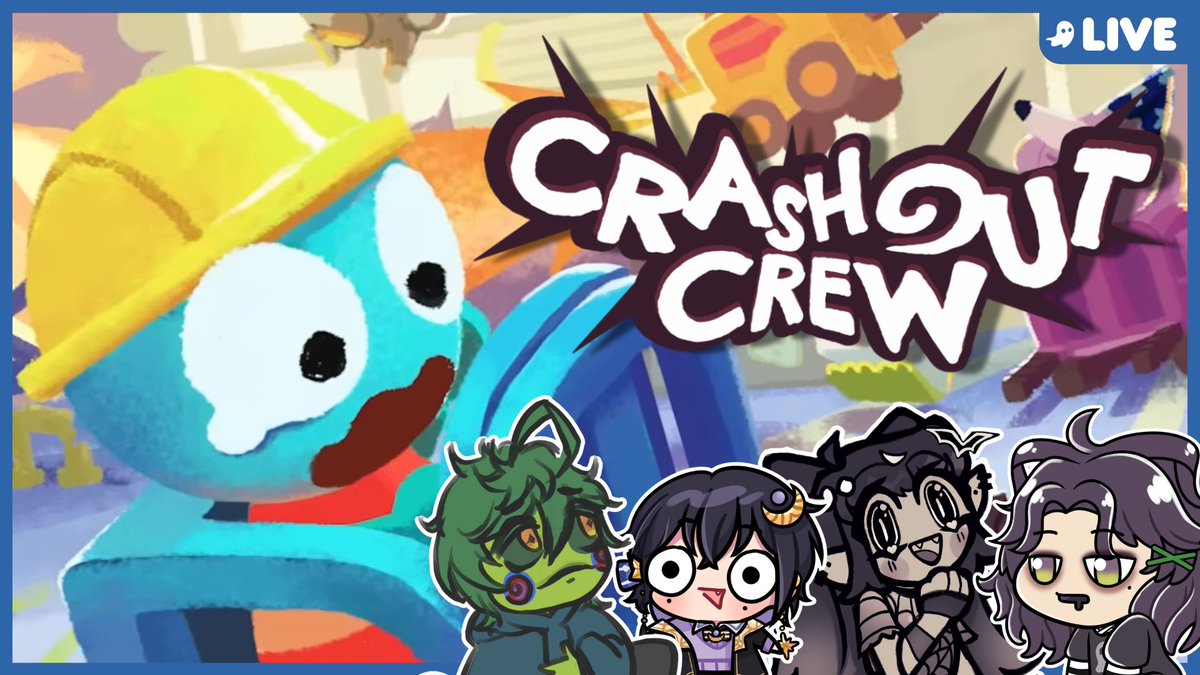 「 CRASHOUT CREW 」    
w/ <a href="/FroojeeTheFrog/">𝙵𝚛𝚘𝚘𝚓𝚎𝚎, 𝚝𝚑𝚎 𝚊𝚝𝚘𝚖𝚒𝚌 𝚏𝚛𝚘𝚐. 🐸☢️</a> <a href="/EunHyesung/">kuu ☄️💫 𓆩⟡𓆪 B_DAY STREAMATHON!!</a> <a href="/p5ych3_vt/">psyche 🦇❣️ // Vtuber | VGEN</a> 

crash out twin, you’ve earned it ❤️

🗓️TUESDAY OCT 14 @ 8.30PM EST🗓️

🔗⤵️